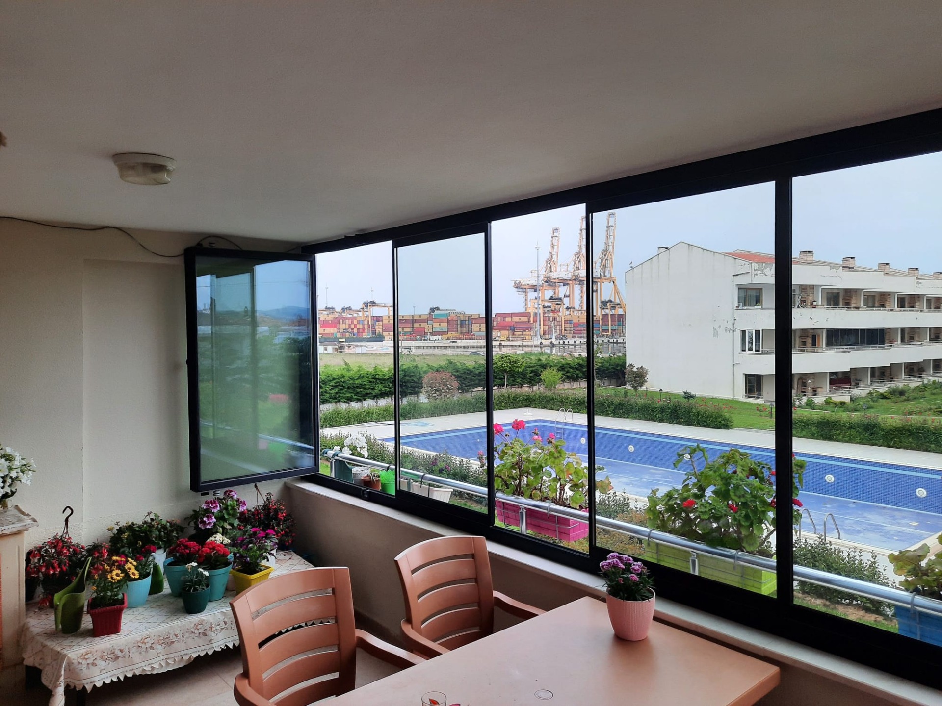 İstanbul ısıcamlı cam balkon sistemi uygulaması CambalkonPlus